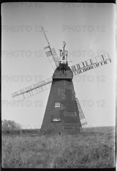 Bekesbourne Mill, Bekesbourne, Adisham, Canterbury, Kent, 1929. Creator: Francis Matthew Shea.