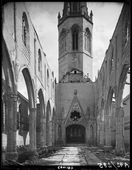 Christ Church, New Union Street, Coventry, 1941. Creator: George Bernard Mason.