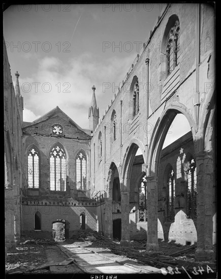 Christ Church, New Union Street, Coventry, 1941. Creator: George Bernard Mason.