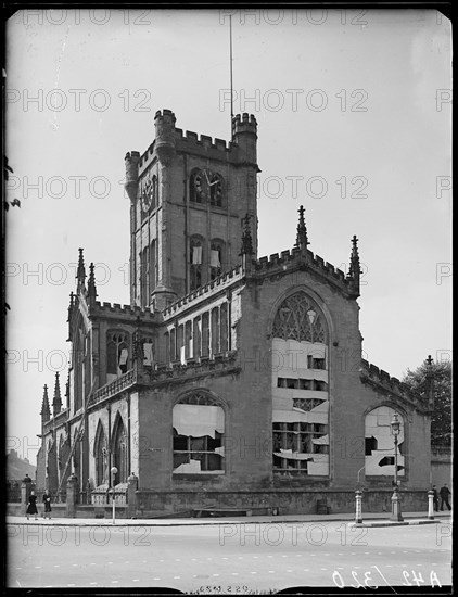 St John the Baptist's Church, Fleet Street, Bablake, Coventry, 1941. Creator: George Bernard Mason.