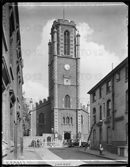 Bishop Ryder's Church, Gem Street, Gosta Green, Birmingham, 1941. Creator: George Bernard Mason.