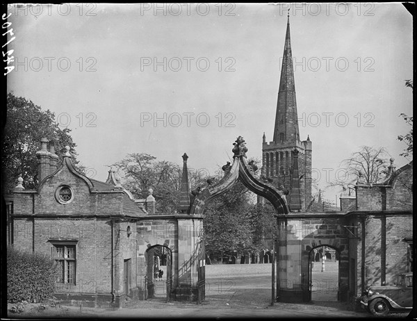 Aston Hall, Gateway, Witton Lane, Aston Park, Aston, Birmingham, 1941. Creator: George Bernard Mason.