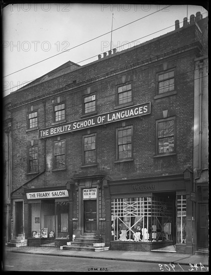 115A-117A Friar Gate, Derby, City of Derby, 1942. Creator: George Bernard Mason.