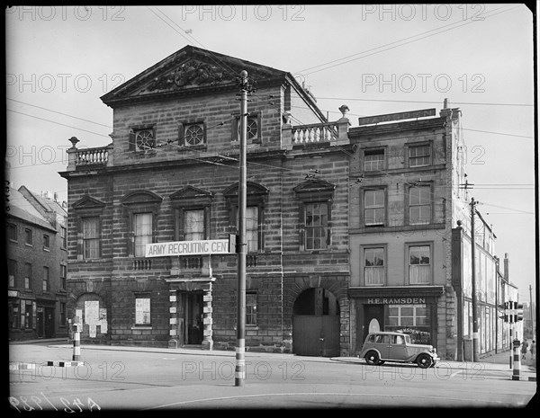 Derby Assembly Rooms, Market Place, Derby, 1942. Creator: George Bernard Mason.