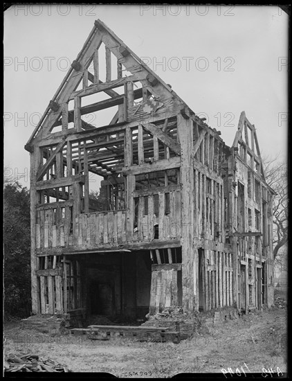 Moundsley Hall, Walker's Heath Road, Wythall, Bromsgrove, Worcestershire, 1942. Creator: George Bernard Mason.