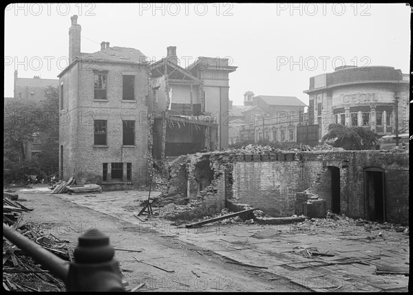 Master Mariners Almshouse, Carr Lane, City of Kingston Upon Hull, 1941. Creator: George Bernard Wood.