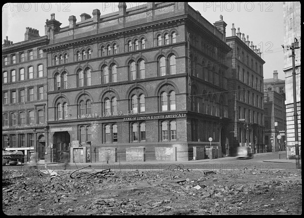 Fraser House, Charlotte Street, Manchester, 1942. Creator: George Bernard Wood.