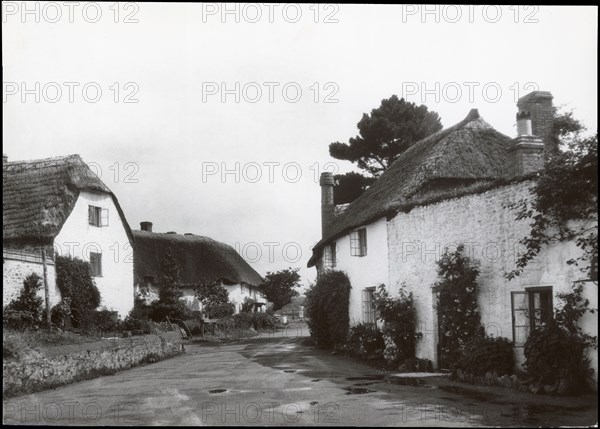 Porlock Weir, Porlock, West Somerset, Somerset, 1930s. Creator: J Dixon Scott.