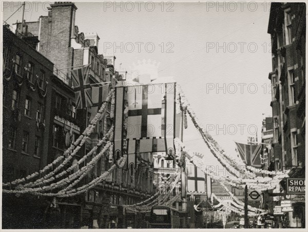 Fleet Street, City of London, Greater London Authority, 1953. Creator: JR Uppington.