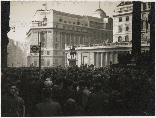 National Westminster Bank, Prince's Street, City of London, Greater London Authority, 1952. Creator: JR Uppington.