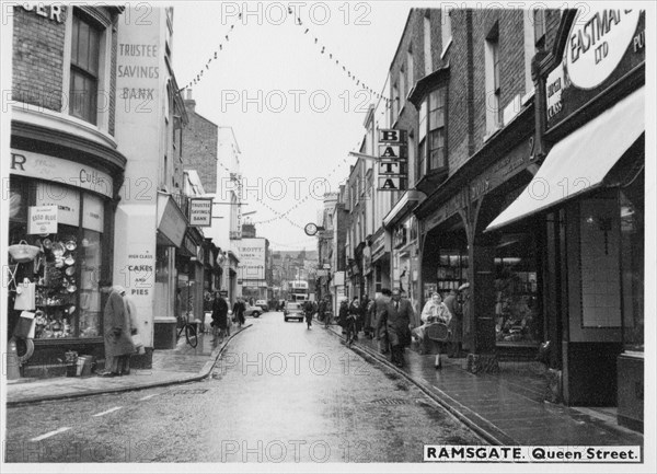 Queen Street, Ramsgate, Thanet, Kent, c1945-c1965. Creator: John Pennycuick.