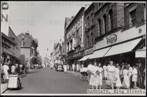 King Street, Ramsgate, Thanet, Kent, c1940-c1960. Creator: John Pennycuick.