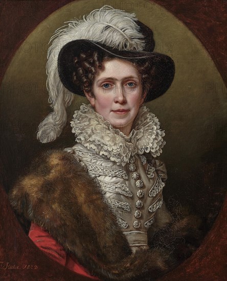 Caroline of Baden (1776-1841), Queen of Bavaria, 1823. Creator: Stieler, Joseph Karl (1781-1858).