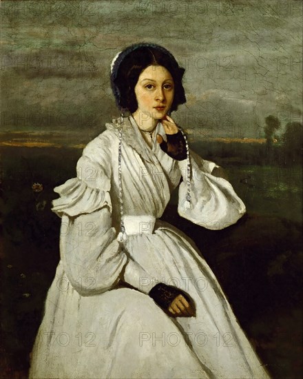 Claire Sennegon , 1837. Creator: Corot, Jean-Baptiste Camille (1796-1875).