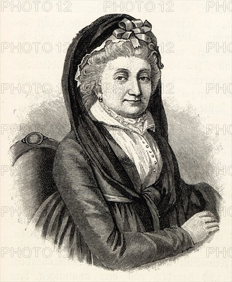 Countess Sophie Marie von Voß (1729-1814). Creator: Anonymous.