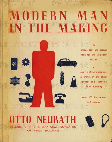 Cover of "Modern Man in the Making", 1939. Creator: Neurath, Otto (1882-1945).