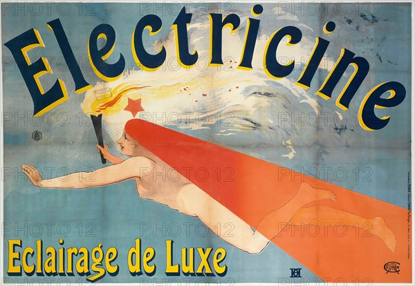 Electricine. Eclairage de Luxe, 1896. Creator: Anonymous.