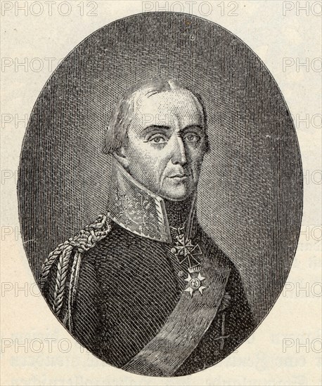 Friedrich Wilhelm Graf Bülow von Dennewitz (1755-1816). Creator: Bollinger, Friedrich Wilhelm (1777-1825).