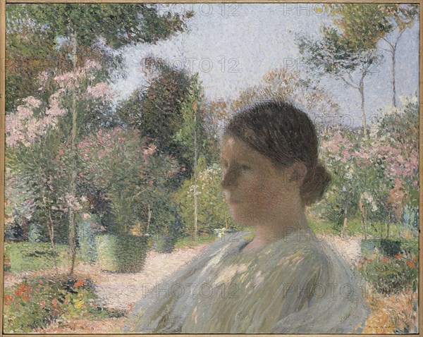 In the Garden, ca 1904. Creator: Martin, Henri (1860-1943).