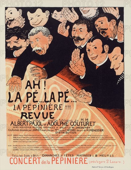 La Pepiniere Revue, ca 1896-1899. Creator: Vallotton, Felix Edouard (1865-1925).