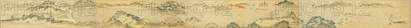 Map of the Choryang Waegwan and its surrounding area in Busan during the Joseon..., 19th cent. Creator: Anonymous.