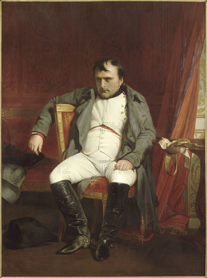 Napoleon at Fontainebleau, March 31, 1814, 1840. Creator: Delaroche, Paul Hippolyte (1797-1856).