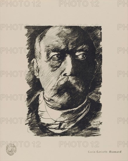 Otto von Bismarck (1815-1898), 1915. Creator: Corinth, Lovis (1858-1925).