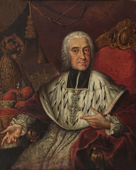 Portrait of Francis Louis of Palatinate-Neuburg (1664-1732), First third of 18th cen. Creator: Anonymous.