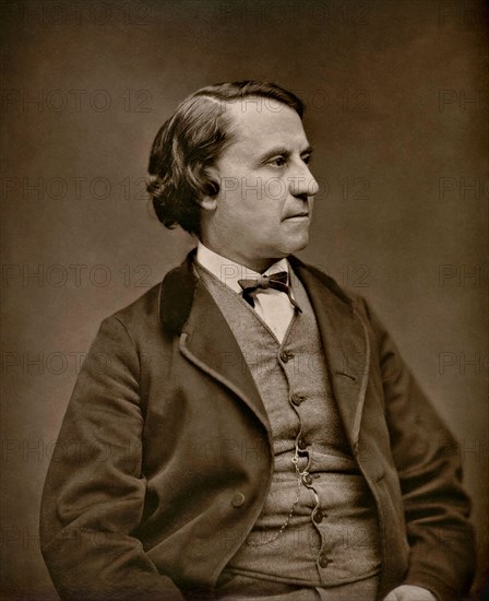 Portrait of Louis Blanc (1811-1882), ca 1873-1877. Creator: Carjat, Étienne (1828-1906).