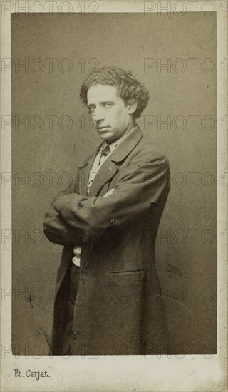 Portrait of the Composer Olivier Métra (1830-1889)  . Creator: Carjat, Étienne (1828-1906).