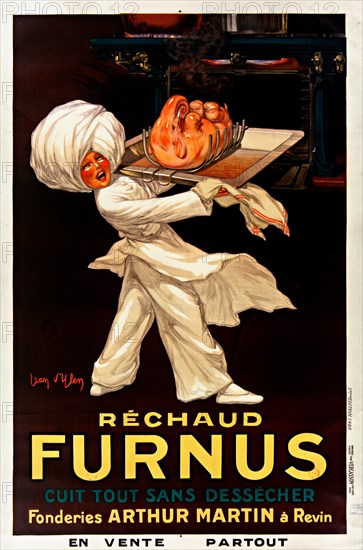 Réchaud Furnus, 1926. Creator: D'Ylen, Jean (1886-1938).