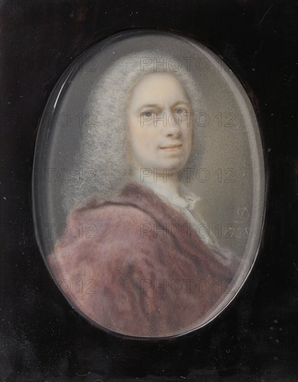 Self-Portrait, 1738. Creator: Denner, Balthasar (1685-1749).