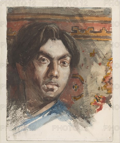 Self-Portrait, 1881. Creator: Toorop, Jan (1858-1928).