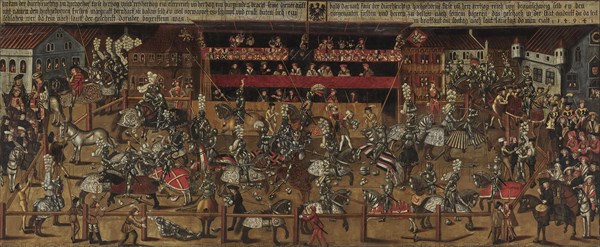 Tournament in Antwerp, 1498. Creator: Anonymous.