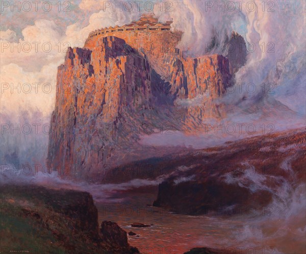 Valhalla, before 1911. Creator: Prinz, Karl Ludwig (1875-1944).