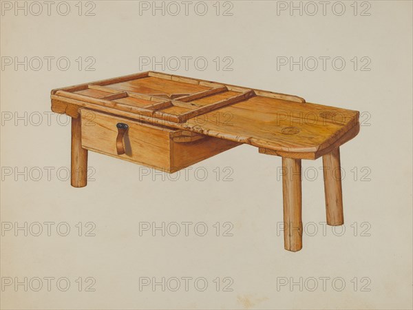 Shoemaker's Bench, c. 1937. Creator: Albert Ryder.