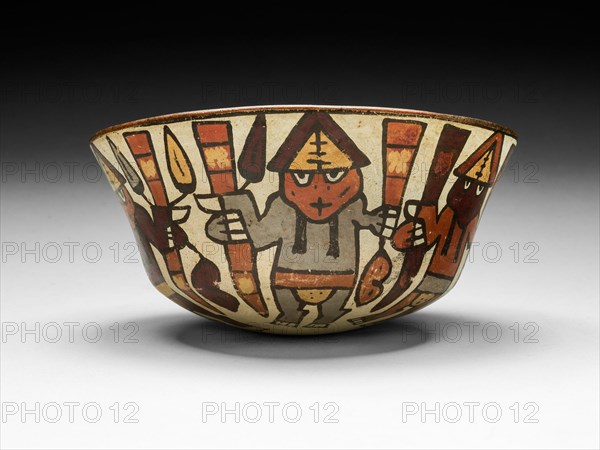 Bowl Depicting a Harvest Dance, 180 B.C./A.D. 500. Creator: Unknown.