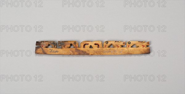 Balance-Beam Scale with Cut-Out Birds and Geometric Motifs, A.D. 500/800. Creator: Unknown.