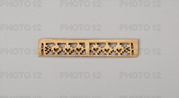 Balance-Beam Scale with Cut-Out Lattice-Like Design, A.D. 500/800. Creator: Unknown.