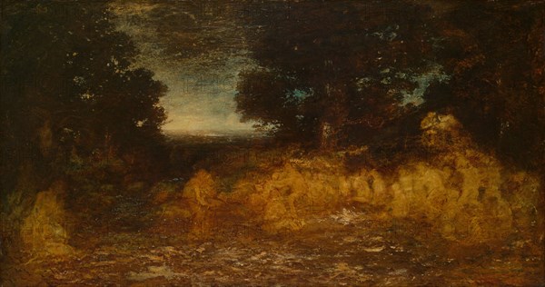 Ghost Dance (The Vision of Life), 1895/97. Creator: Ralph Blakelock.