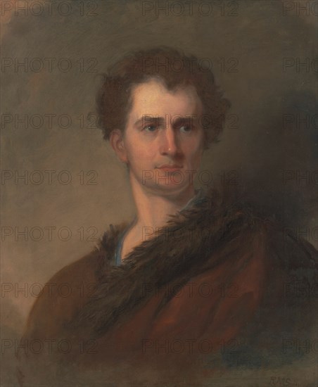 Junius Brutus Booth, 1829/30. Creator: Robert Matthew Sully.