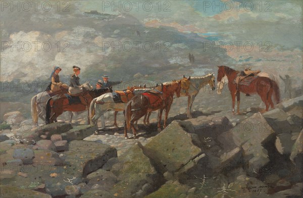 Mount Washington, 1869. Creator: Winslow Homer.