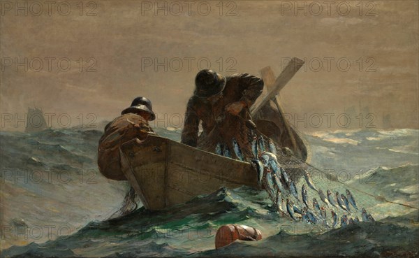The Herring Net, 1885. Creator: Winslow Homer.
