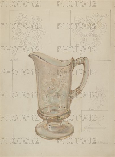 Pitcher, 1937. Creator: Manuel G. Runyan.