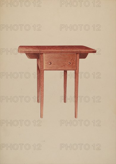 Occasional Table, 1937. Creator: Albert Ryder.