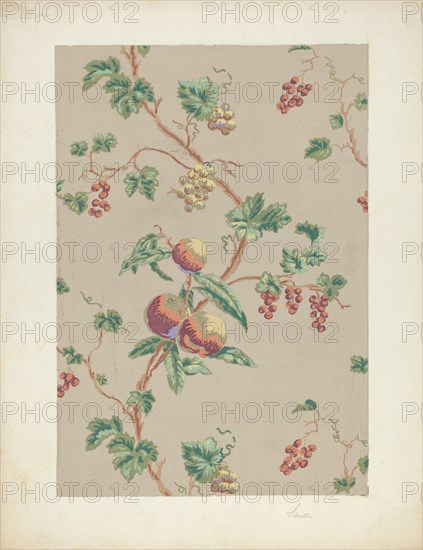 Wallpaper, 1935/1942. Creator: Selma Sandler.