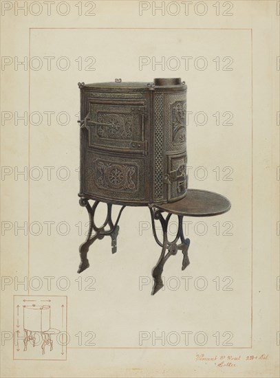 Franklin Baking Oven, c. 1937. Creator: Vincent P. Rosel.