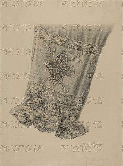 Cuff Lace, c. 1937. Creator: Erwin Schwabe.