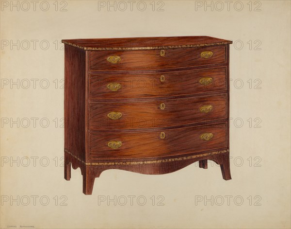 Chest of Drawers, c. 1939. Creator: Lorenz Rothkrantz.