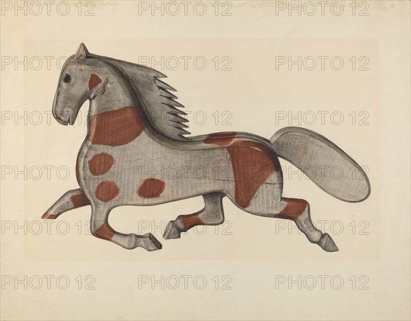 Horse, c. 1939. Creator: Selma Sandler.